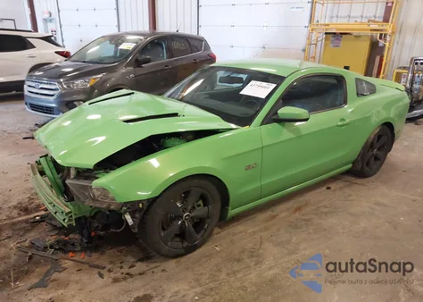 2013 Ford Mustang Gt Premium из США, поврежденный, VIN 1ZVBP8CF4D5225790